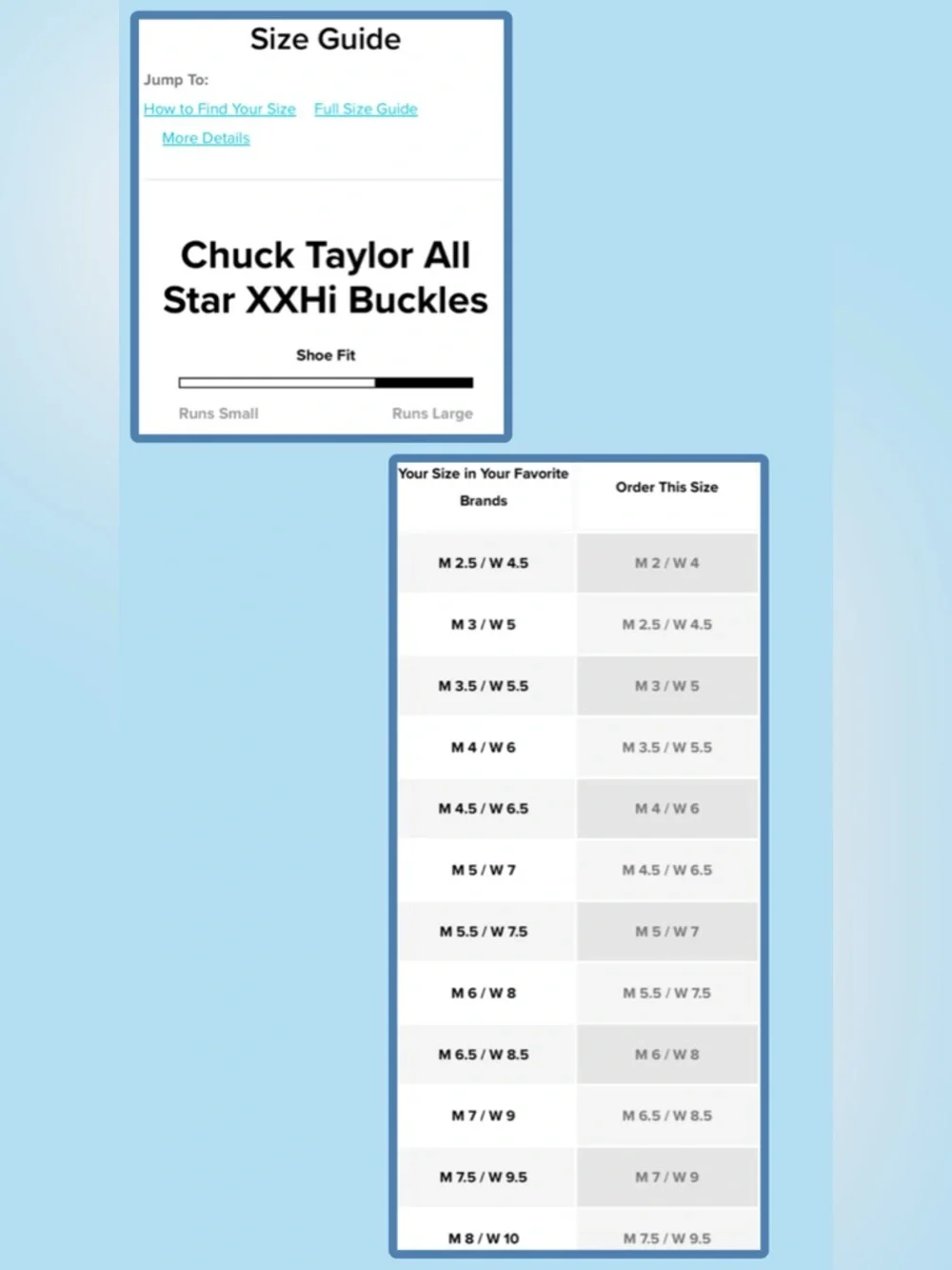 🆕 Converse Chuck Taylor XXHi Buckle Hi Top Shoes Women 7.5 Men 5.5
Blue|White - Picture 16 of 17